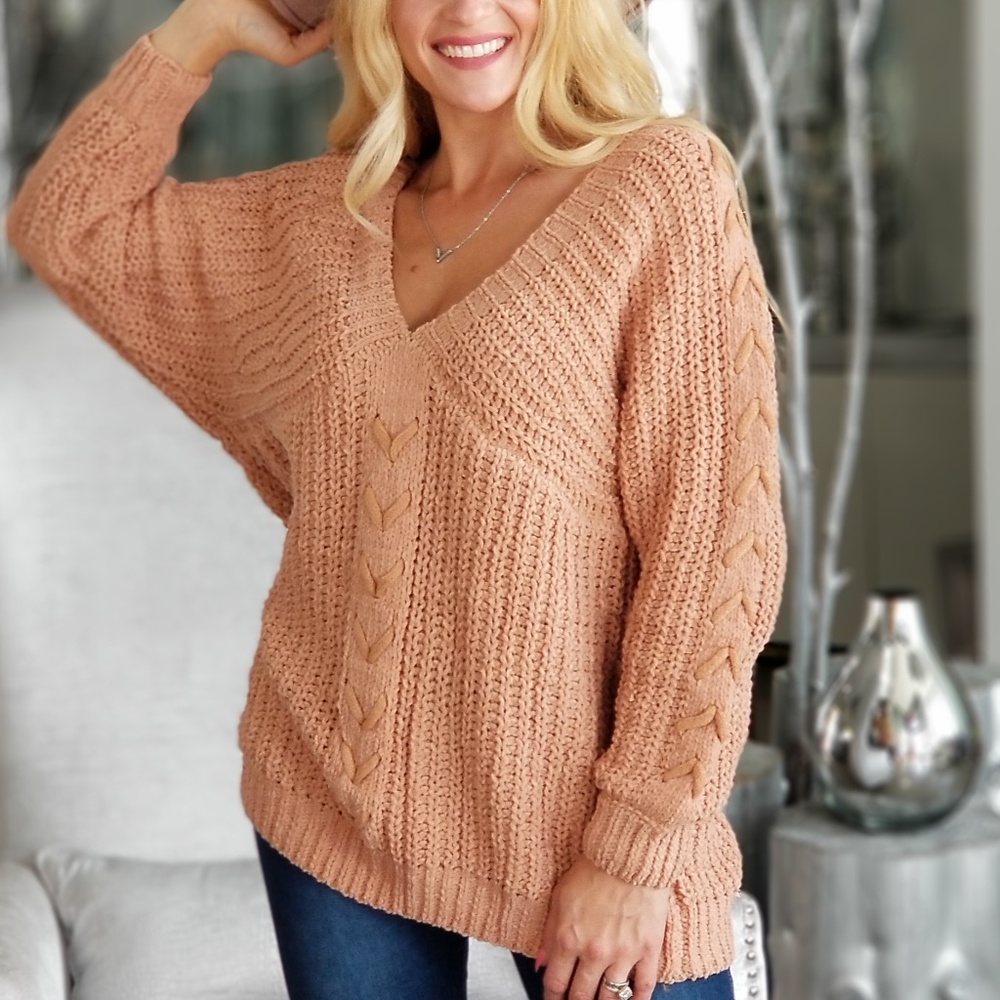 EUNICE Ultra Soft Sweater - Clay - Picture 4 of 4